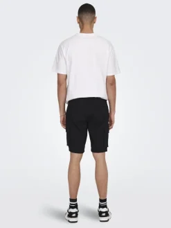 ONSCAM STAGE CARGO SHORTS 6689 LIFE NOOS black