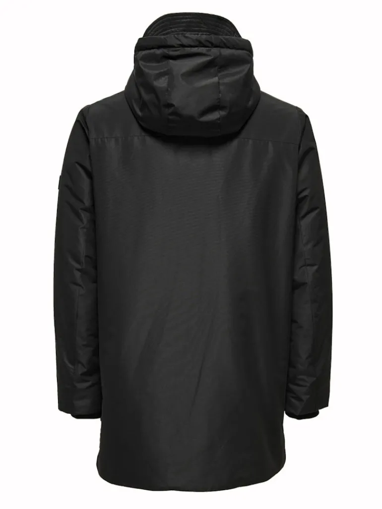 ONSCARL LIFE PARKA OTW black