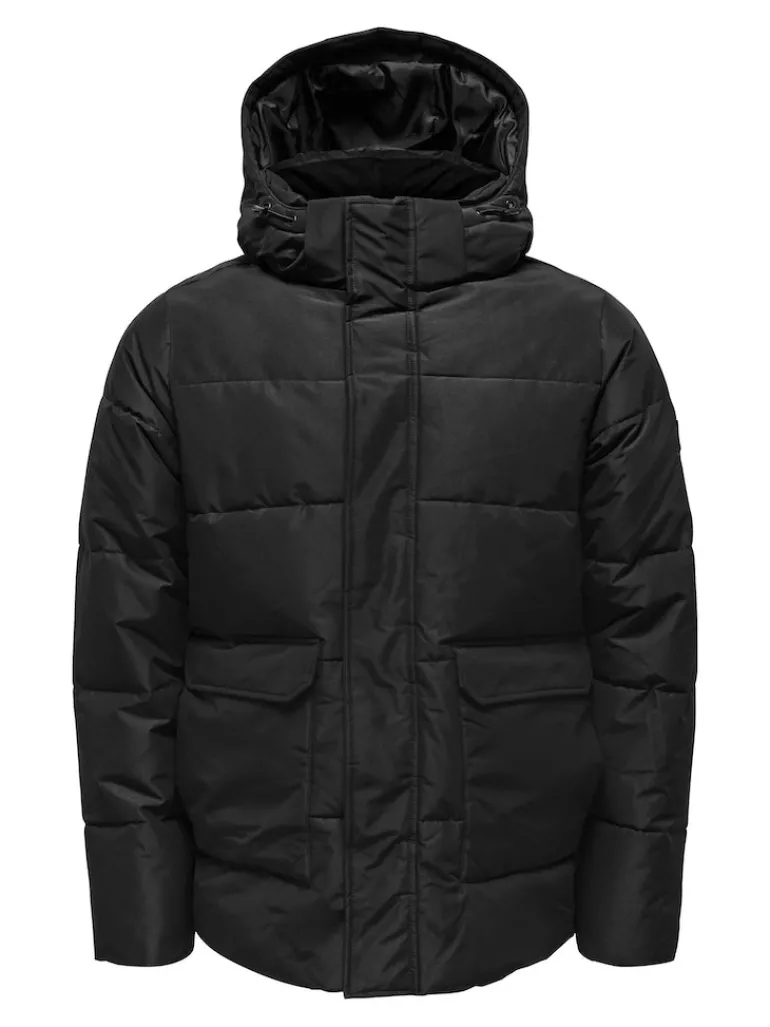 ONSCARL LIFE QUILTED JACKET OTW black