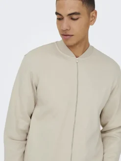 ONSCERES REG ZIP BOMBER JCK NOOS silver lining