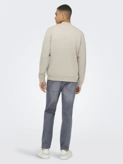 ONSCERES REG ZIP BOMBER JCK NOOS silver lining