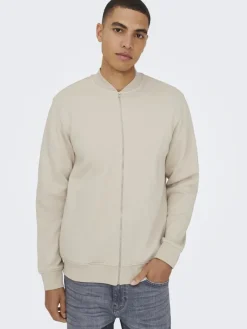ONSCERES REG ZIP BOMBER JCK NOOS silver lining