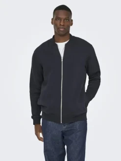 ONSCERES REG ZIP BOMBER JCK NOOS black