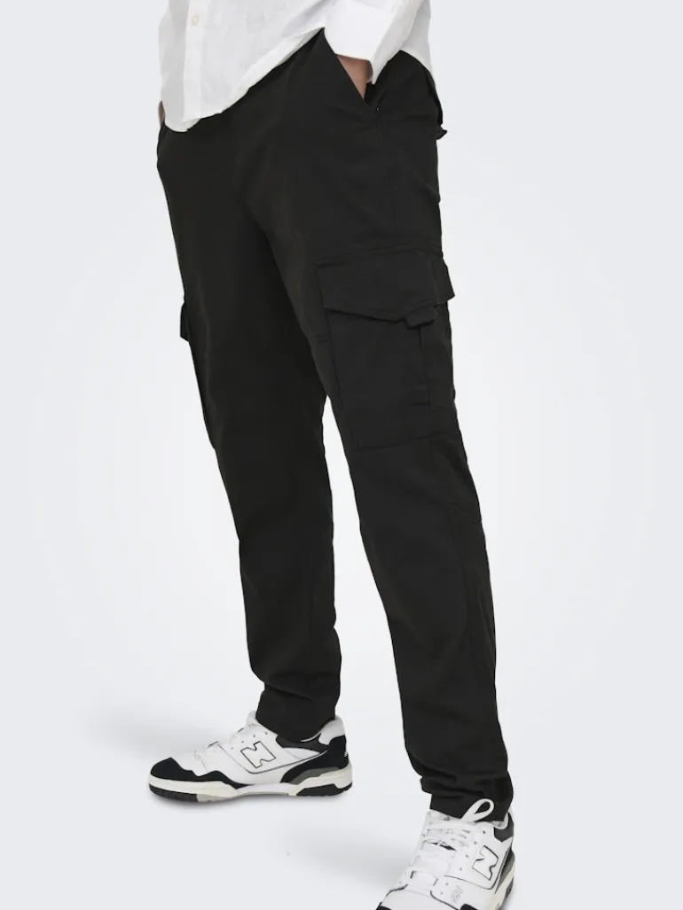 ONSDEAN LIFE TAP CARGO 0032 PANT NOOS black