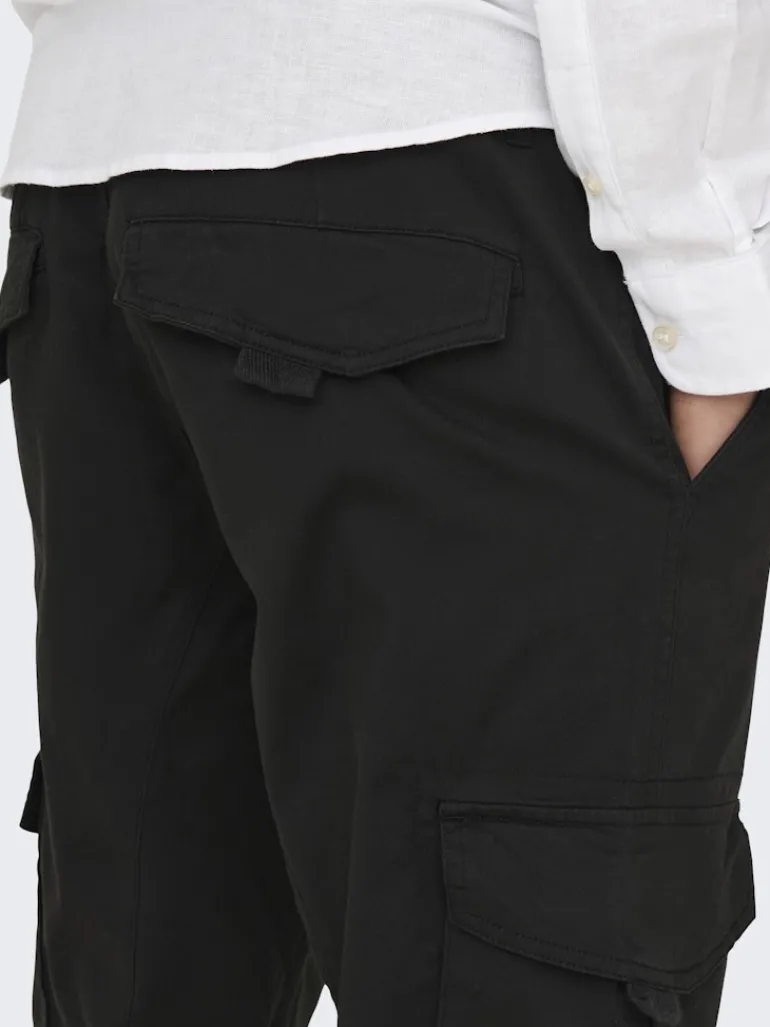 ONSDEAN LIFE TAP CARGO 0032 PANT NOOS black