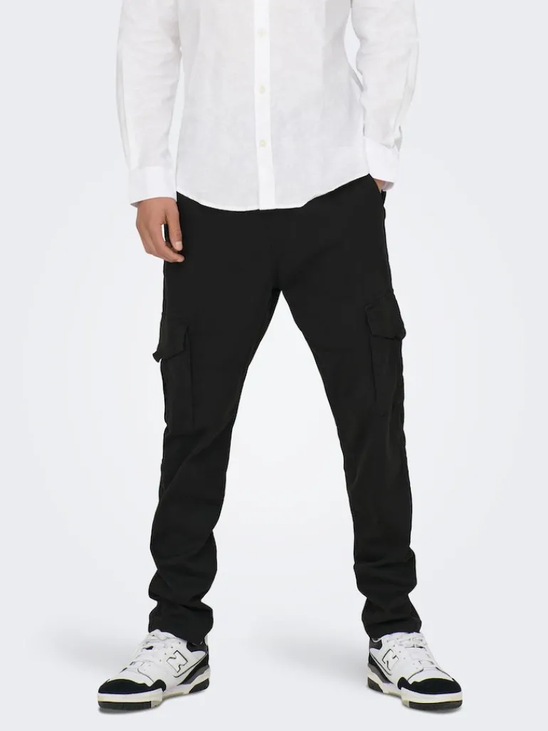 ONSDEAN LIFE TAP CARGO 0032 PANT NOOS black