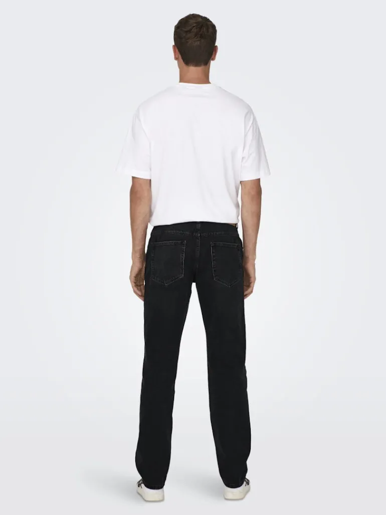 ONSEDGE STRAIGHT BLACK 6985 TAI DNM NOOS black denim