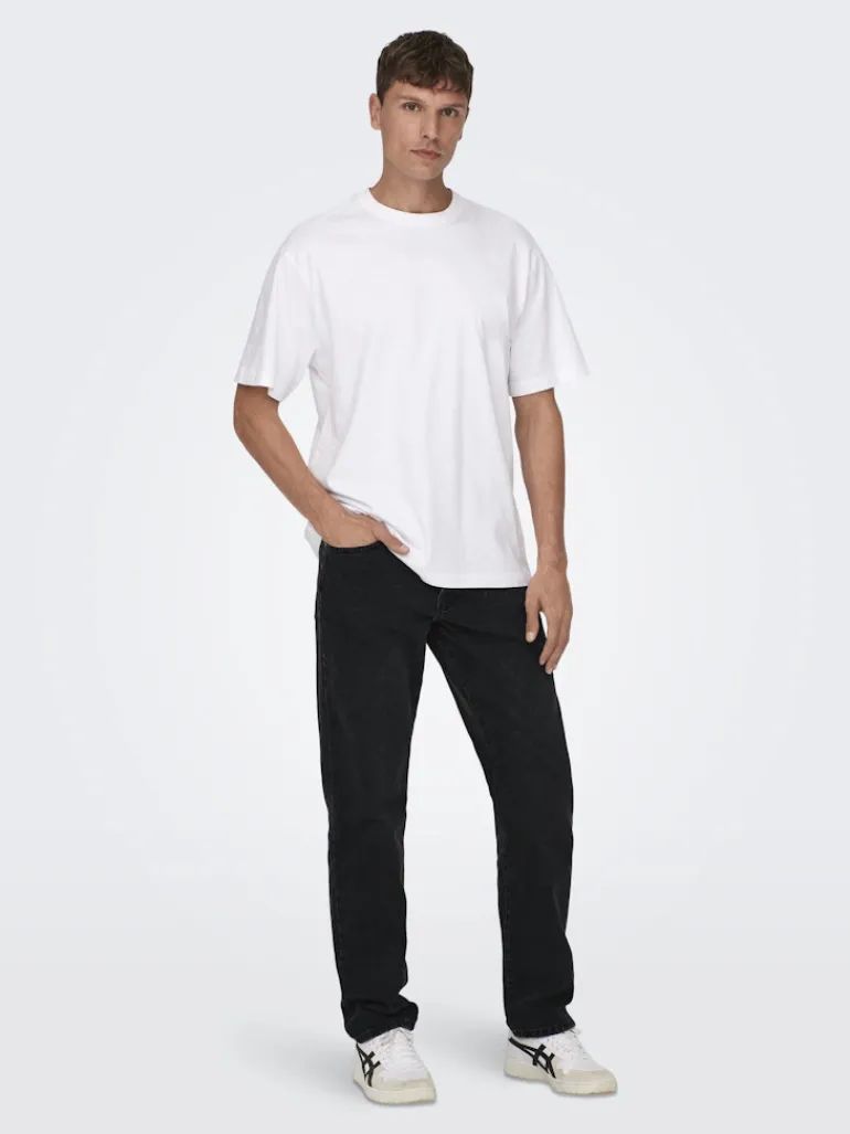 ONSEDGE STRAIGHT BLACK 6985 TAI DNM NOOS black denim