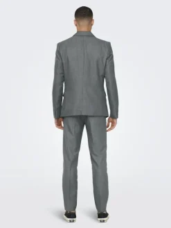ONSEVE SLIM 2BTN 0052 BLAZER medium grey melange