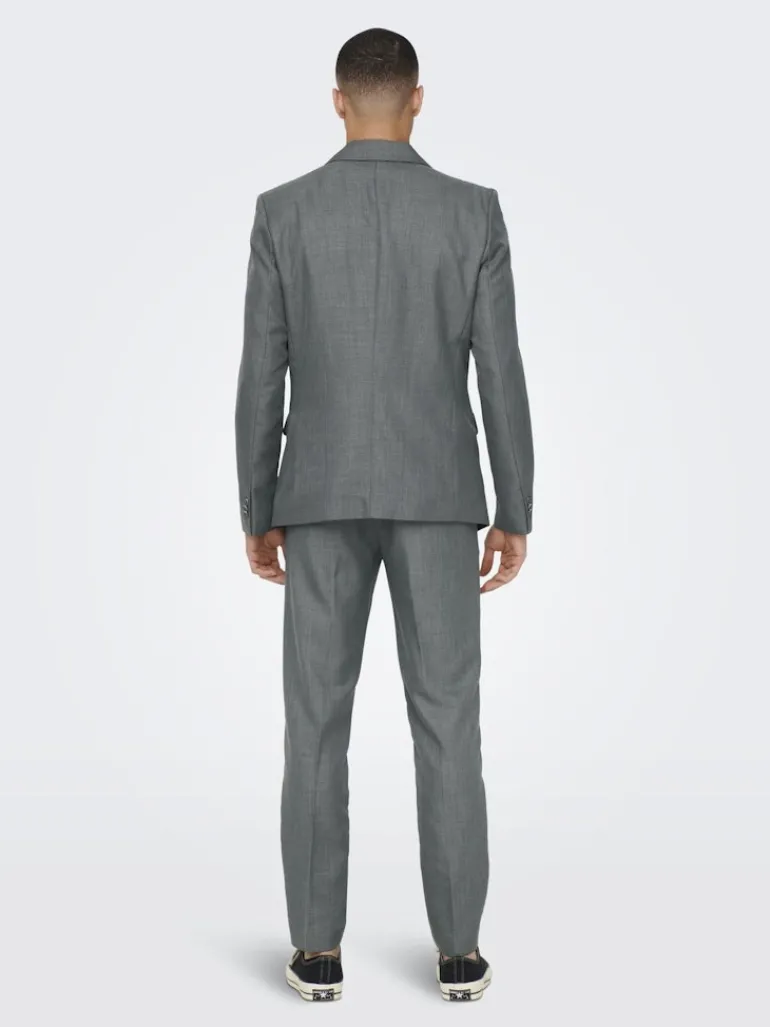 ONSEVE SLIM 2BTN 0052 BLAZER medium grey melange