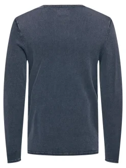 ONSGARSON 12 WASH CREW KNIT dress blues