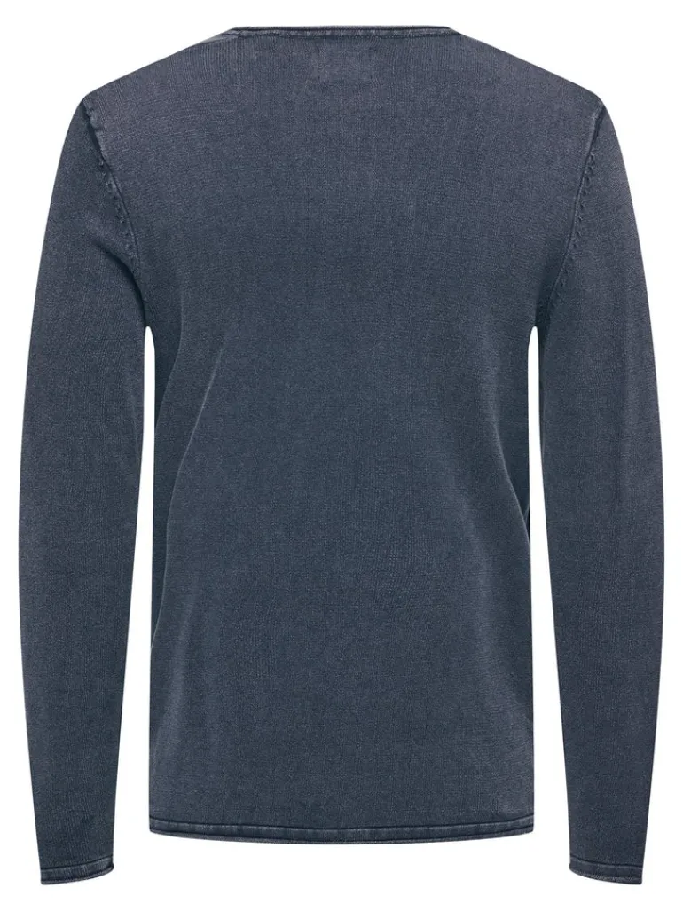 ONSGARSON 12 WASH CREW KNIT dress blues