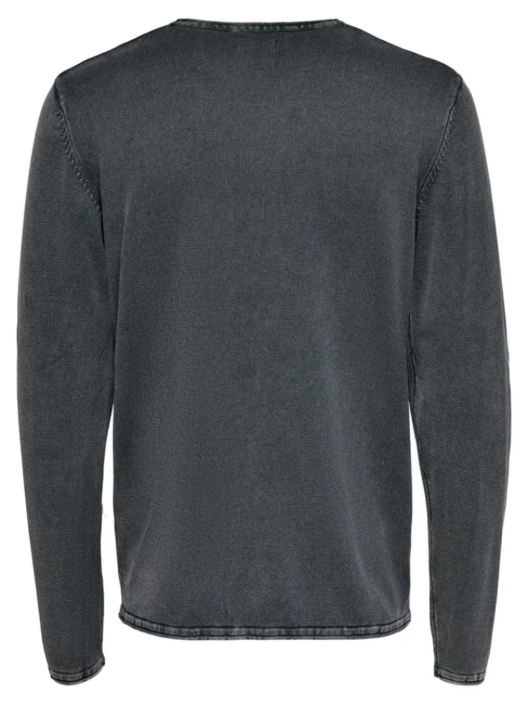 ONSGARSON 12 WASH CREW KNIT ombre blue