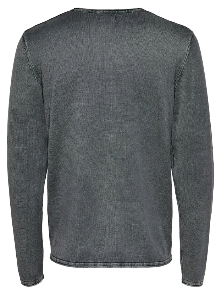 ONSGARSON 12 WASH CREW KNIT ombre blue