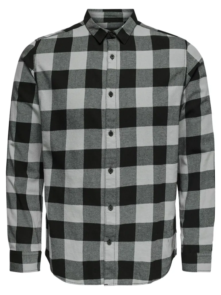 ONSGUDMUND LS CHECKED SHIRT NOOS griffin