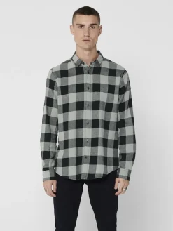 ONSGUDMUND LS CHECKED SHIRT NOOS griffin