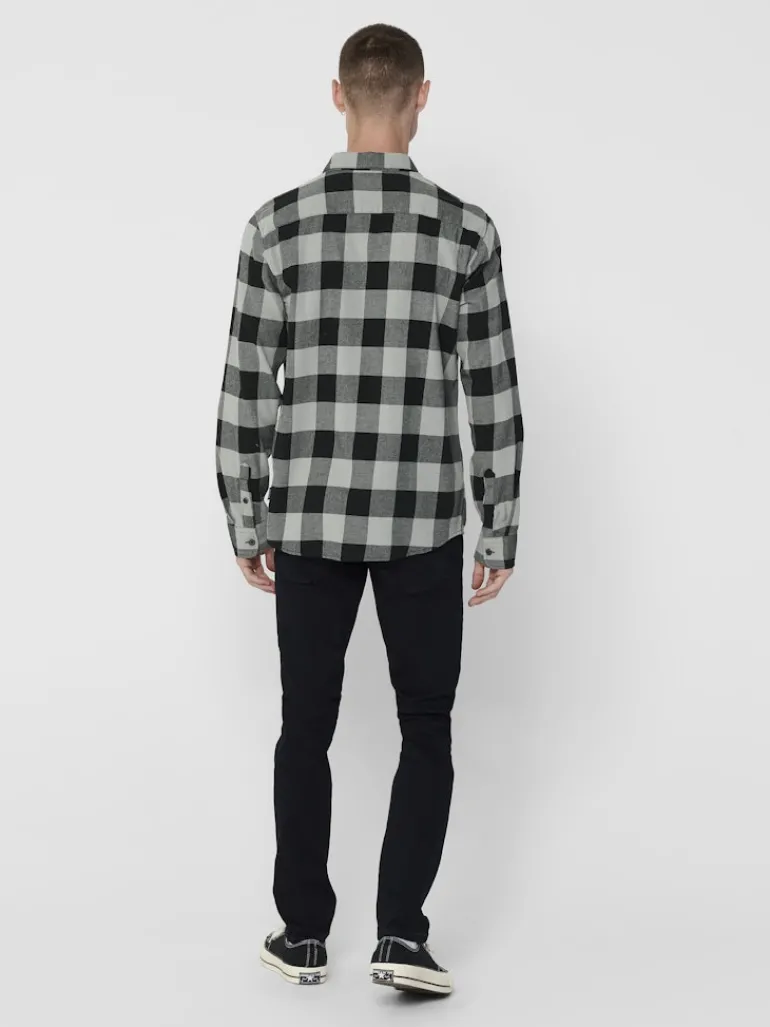 ONSGUDMUND LS CHECKED SHIRT NOOS griffin
