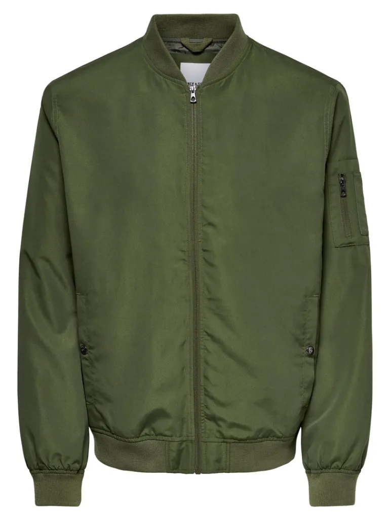 ONSJACK BOMBER NOOS OTW olive night