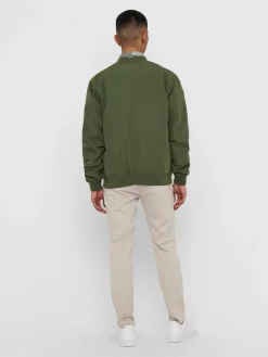 ONSJACK BOMBER NOOS OTW olive night