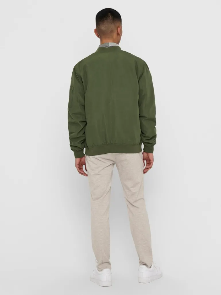 ONSJACK BOMBER NOOS OTW olive night