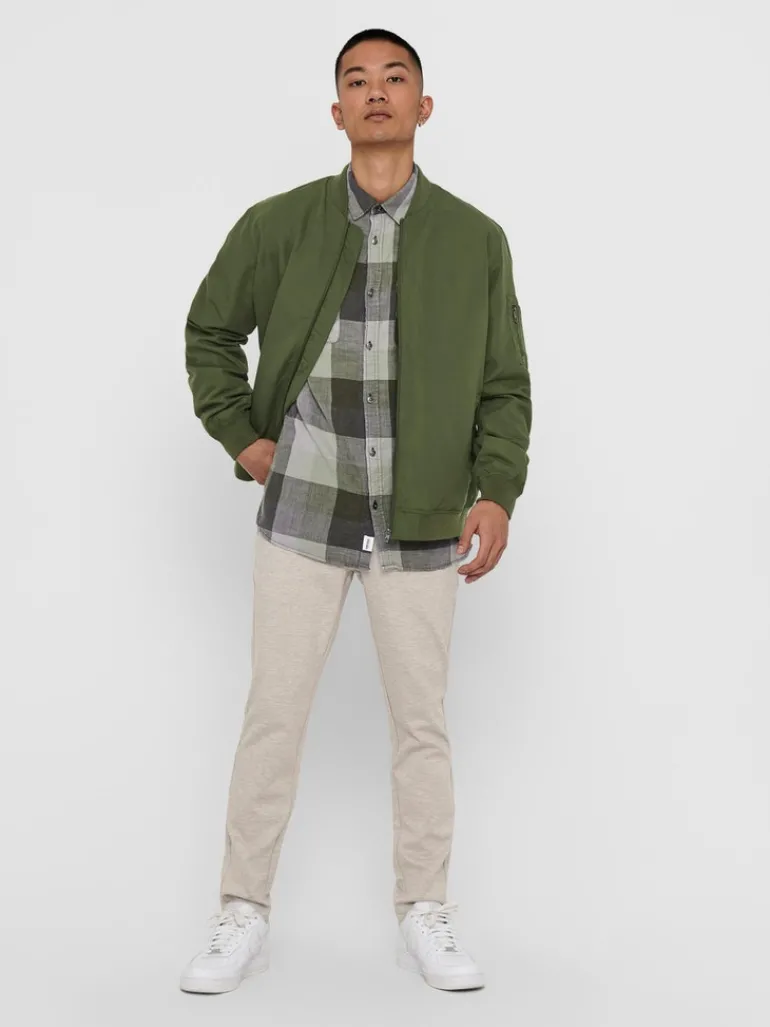 ONSJACK BOMBER NOOS OTW olive night