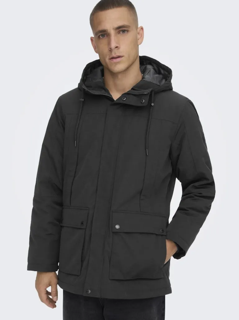 ONSJAYDEN PARKA OTW VD black