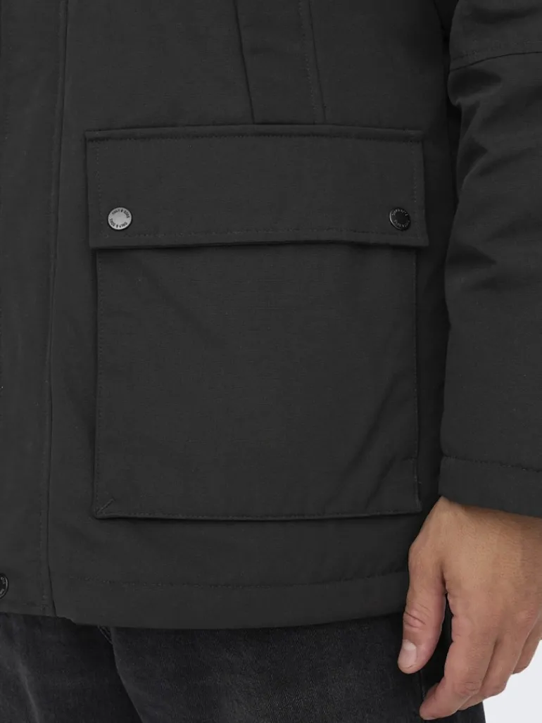 ONSJAYDEN PARKA OTW VD black