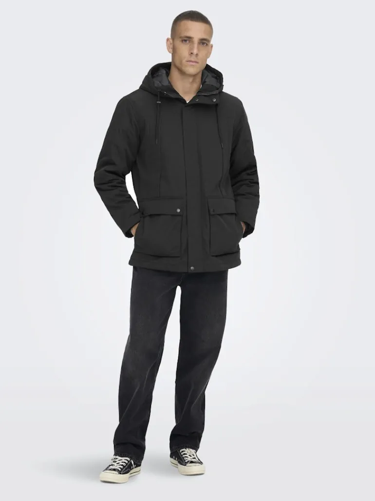 ONSJAYDEN PARKA OTW VD black