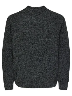 ONSJOIN RLX LS RAGLAN KNIT black