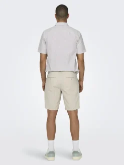 ONSLEO LIFE 0009 SEERSUCKER SHORTS NOOS silver lining