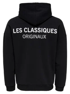 ONSLESCLASSIQUES RLX HOODIE SWEAT CS black