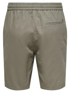 ONSLINUS 0007 COT LIN SHORTS NOOS fallen rock