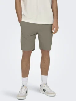 ONSLINUS 0007 COT LIN SHORTS NOOS fallen rock