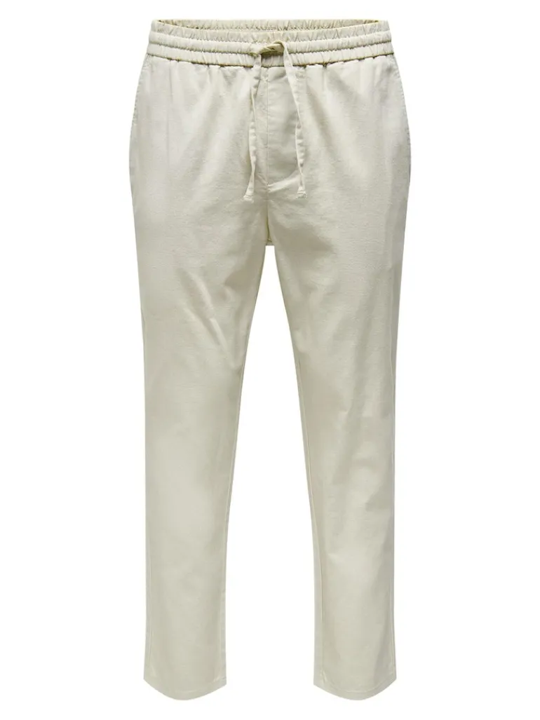 ONSLINUS CROP 0007 COT LIN PNT NOOS silver lining