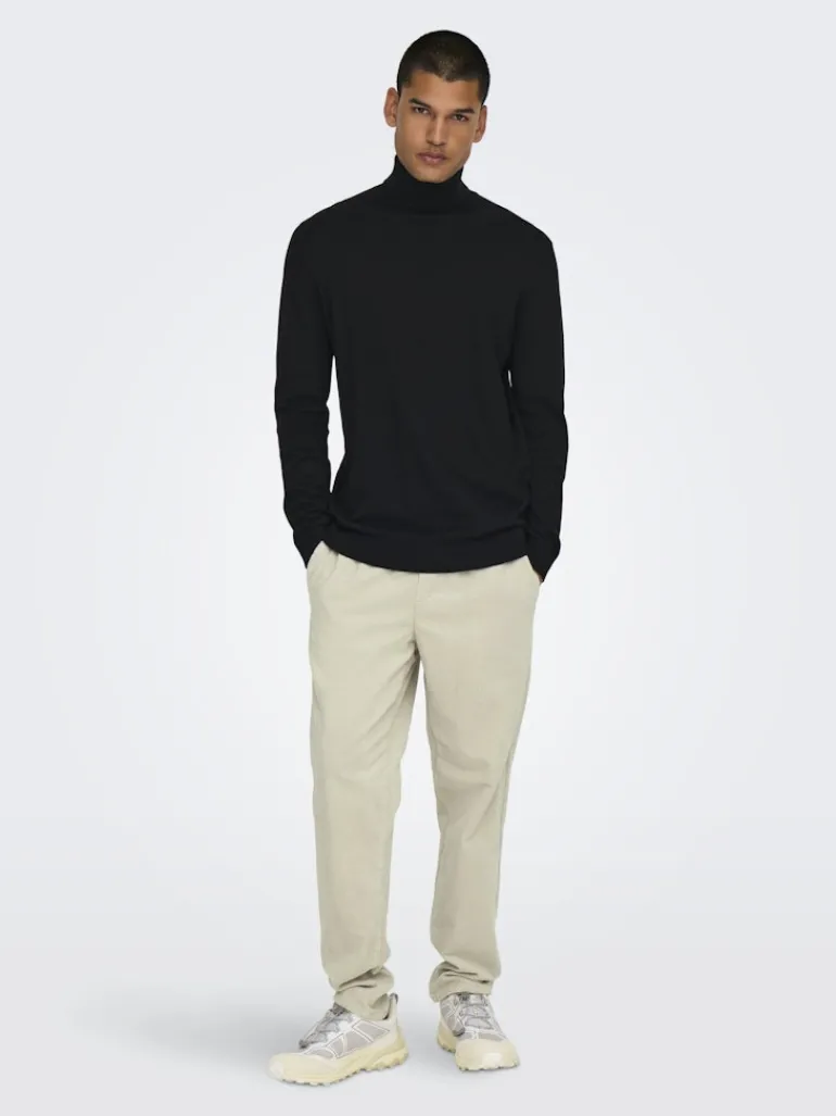 ONSLINUS TAP CORDUROY 0185 PANT NOOS silver lining