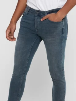ONSLOOM LIFE SLIM GREY PK 7090 NOOS grey denim2