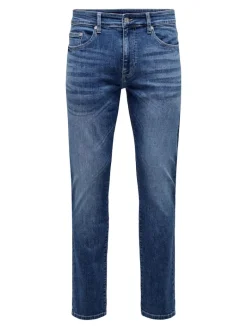 ONSLOOM SLIM MB 6756 MAT DNM NOOS medium blue denim