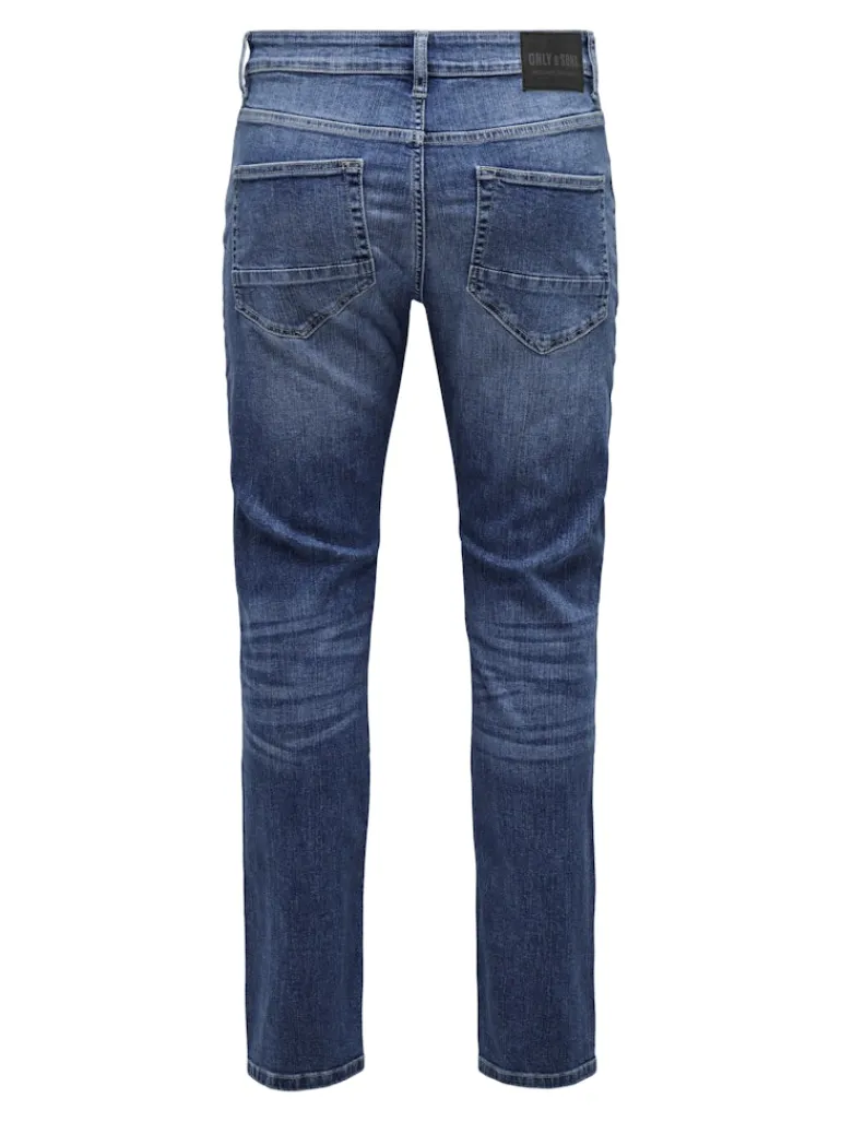 ONSLOOM SLIM MB 6756 MAT DNM NOOS medium blue denim