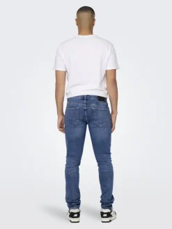 ONSLOOM SLIM MB 6756 MAT DNM NOOS medium blue denim