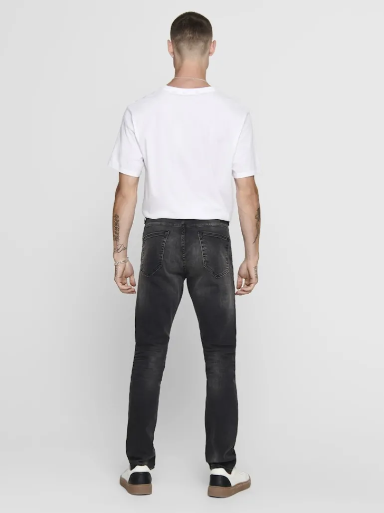 ONSLOOM SLIM WASH BLK 0447 DIA DNM NOOS black denim