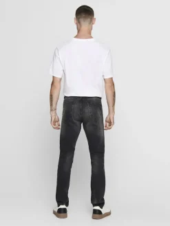 ONSLOOM SLIM WASH BLK 0447 DIA DNM NOOS black denim