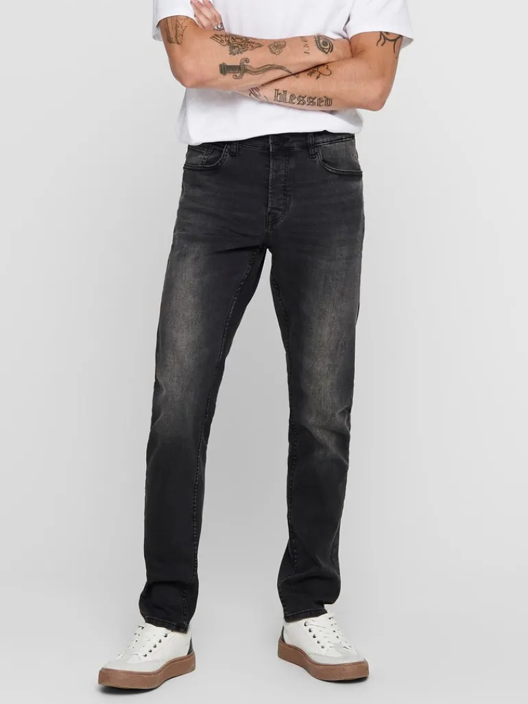 ONSLOOM SLIM WASH BLK 0447 DIA DNM NOOS black denim