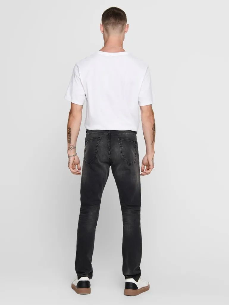 ONSLOOM SLIM WASH BLK 0447 DIA DNM NOOS black denim