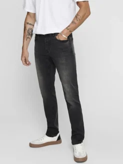 ONSLOOM SLIM WASH BLK 0447 DIA DNM NOOS black denim
