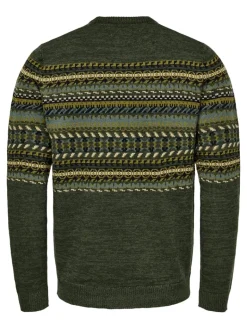 ONSLUDVIG 7 CHEST JAQ KNIT deep depths