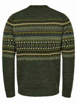 ONSLUDVIG 7 CHEST JAQ KNIT deep depths