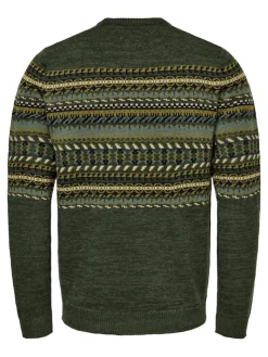 ONSLUDVIG 7 CHEST JAQ KNIT deep depths