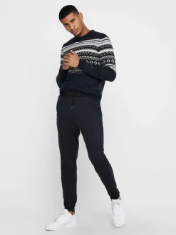 ONSLUDVIG 7 CHEST JAQ KNIT phantom