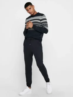 ONSLUDVIG 7 CHEST JAQ KNIT phantom