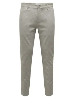 ONSMARK SLIM CHECK 020919 PANT NOOS chinchilla